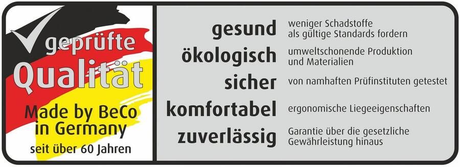 Beco Pocketveringsmatras 5 sterren TFK met polyester of natuurlijke katoenen bekleding verschillende maten hoogte 29 cm - Foto 7