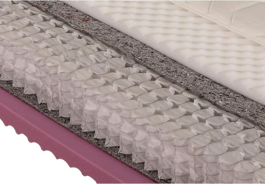 Beco Pocketveringsmatras Active 1000 matras benoemd tot Duitsland Favoriet 2023! Omkeerbare matras in 90x200 140x200 cm en andere maten hoogte 22 cm - Foto 2