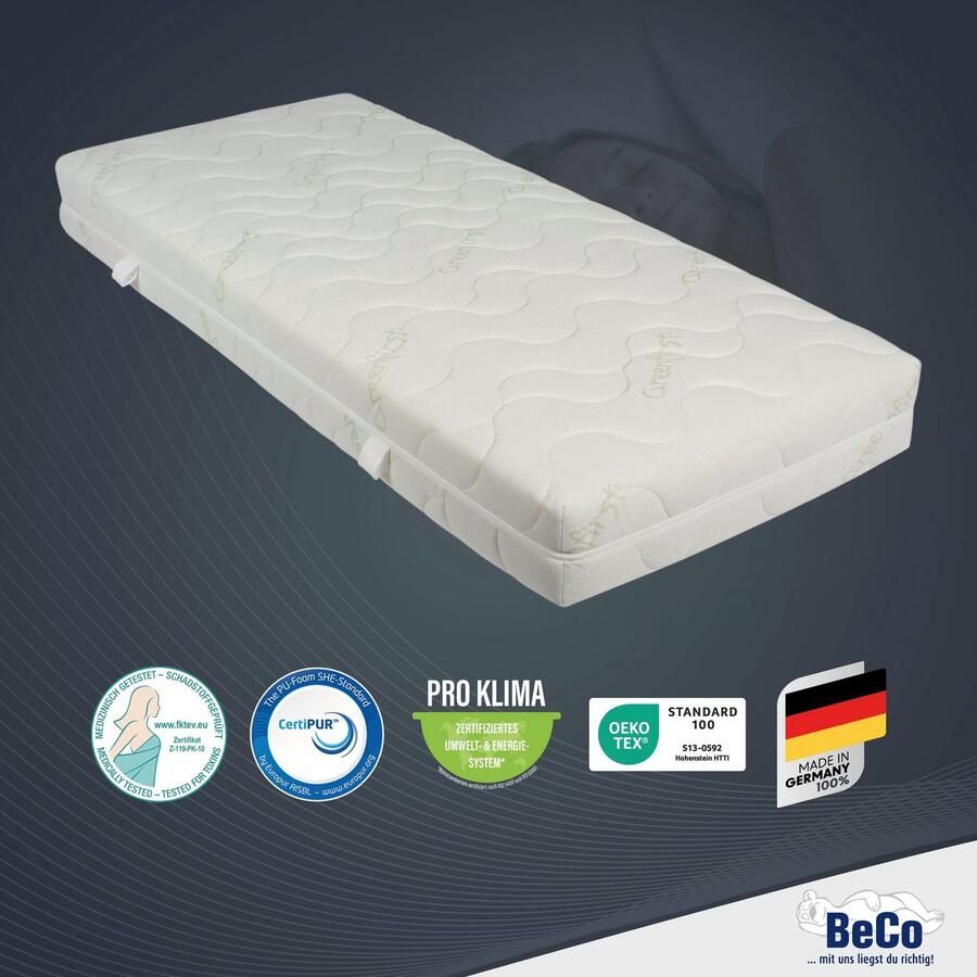 Beco Pocketveringsmatras GUMO TFK comfortabele matras in 90x200 140x200 cm en andere afm hoogte 22 cm - Foto 5