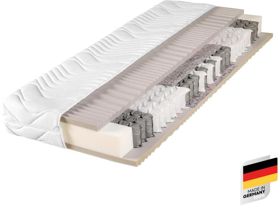 Beco Pocketveringsmatras Physio top van testjournal met "zeer goed"* hoogte 23 cm - Foto 4