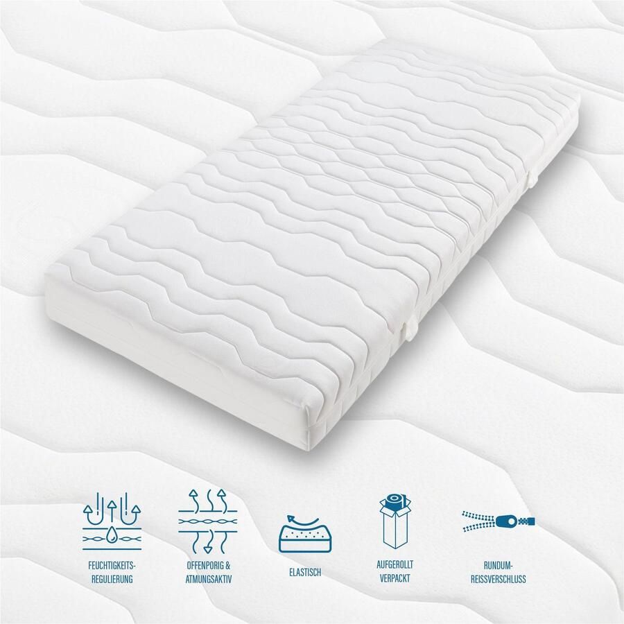 Beco Pocketveringsmatras "TFK Duoflex" hoogte 20 cm - Foto 3