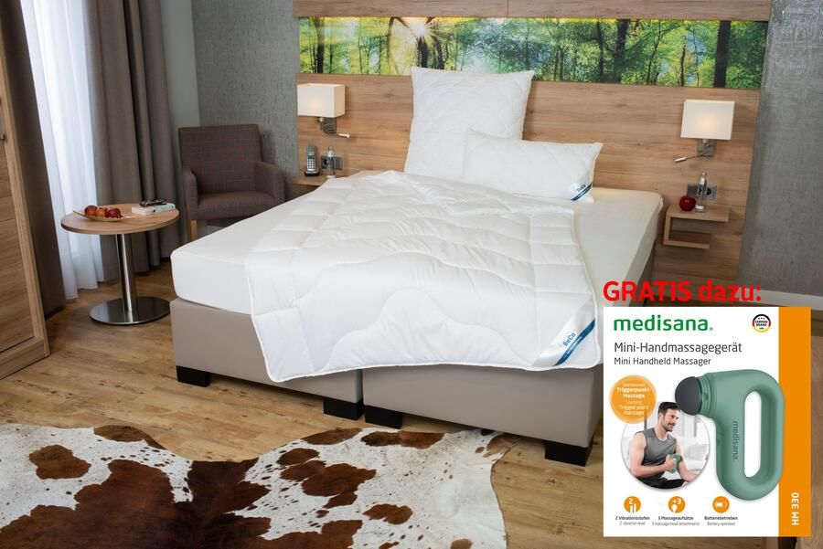 Beco Synthetisch dekbed + microfiberkussen Royal Soft Duo Dekbed 135x200 & Hoofdkussen 80x80 cm (set) - Foto 13