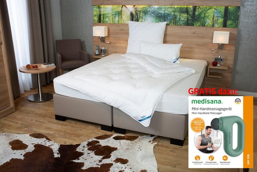 Beco Synthetisch dekbed + microfiberkussen Royal Soft Duo Dekbed 135x200 & Hoofdkussen 80x80 cm (set) - Foto 18