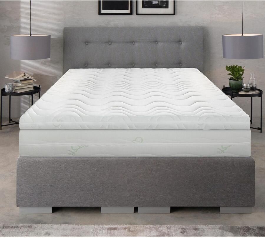 Beco Topmatras Greenfirst Soft Topper in 90x200 cm en diverse maten matrastopper met gelschuim (1 stuk) - Foto 2