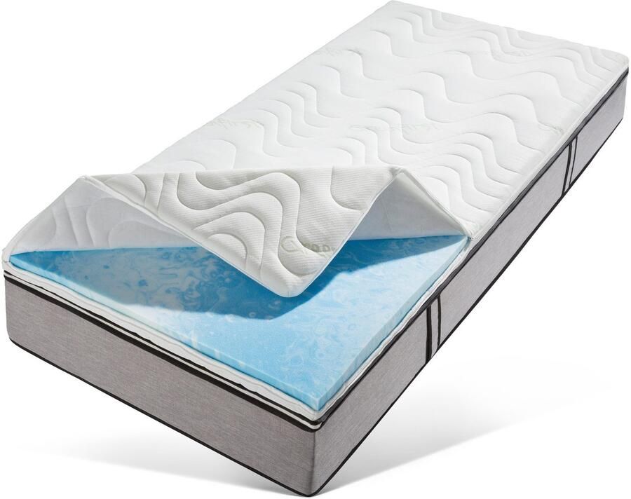 Beco Topmatras Greenfirst Soft Topper in 90x200 cm en diverse maten matrastopper met gelschuim (1 stuk) - Foto 4