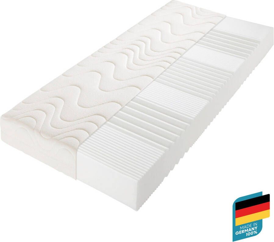 Beco Comfortschuimmatras KS Luxus Kies uit een polyester- of een natuurlijke katoenen bekleding! hoogte 27 cm - Foto 11