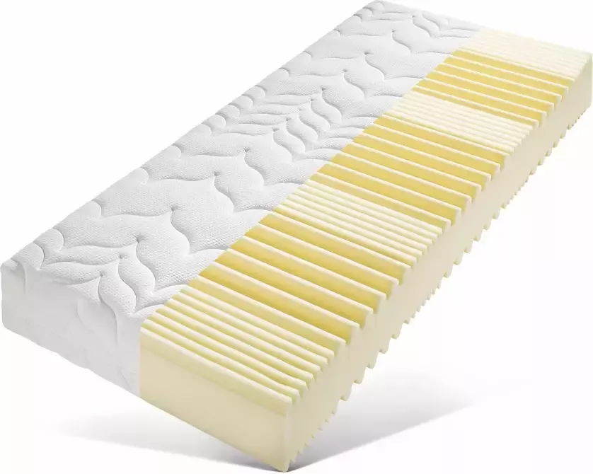 Beco Koudschuimmatras Luxe-matras voor zware mensen hoge matrasdikte en belastbaarheid hoogte 23 cm