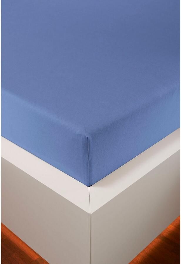 Bellana Hoeslaken Mako-jersey exclusief in mt. 90x200 140x200 of 180x200 cm van katoen voor matrassen tot 25 cm hoogte laken hoeslaken (1 stuk)