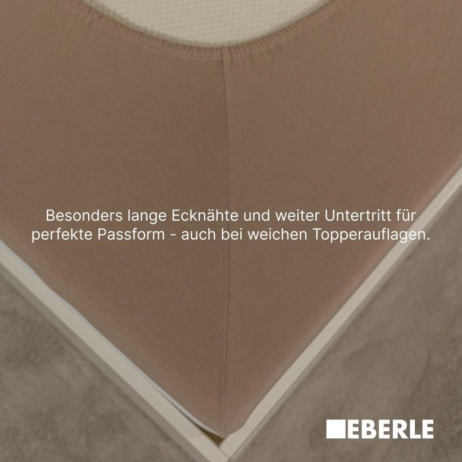 Bellana Hoeslaken Mako-jersey exclusief in mt. 90x200 140x200 of 180x200 cm van katoen voor matrassen tot 25 cm hoogte laken hoeslaken (1 stuk)