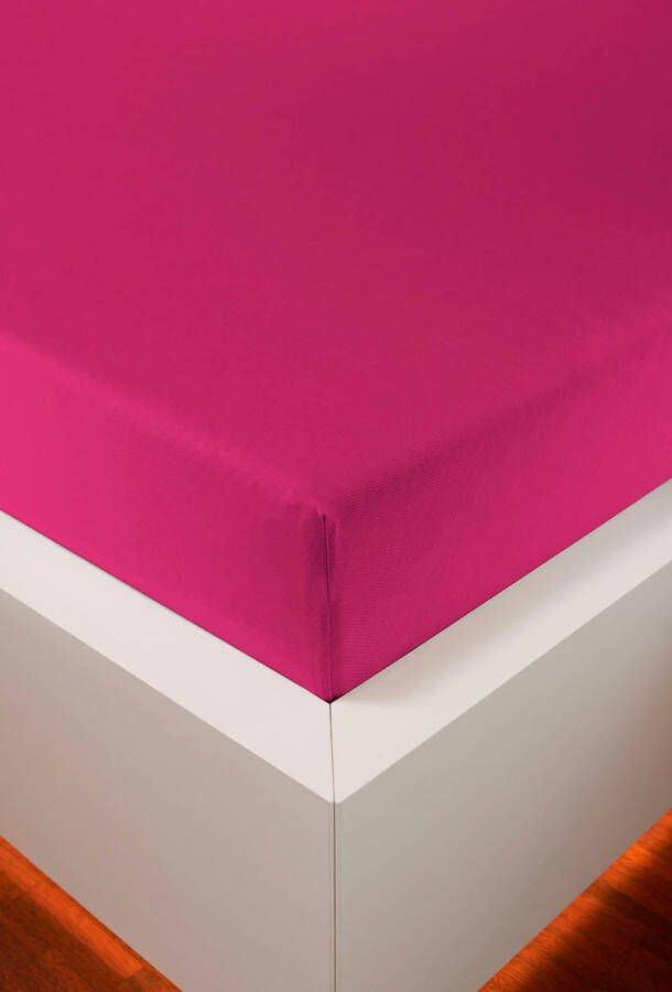 Bellana Hoeslaken Mako-jersey exclusief in mt. 90x200 140x200 of 180x200 cm van katoen voor matrassen tot 25 cm hoogte laken hoeslaken (1 stuk) - Foto 3