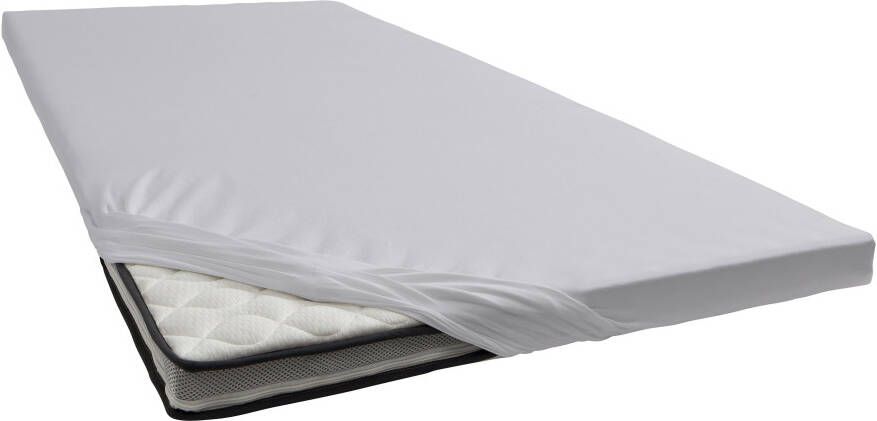 Bellana Hoeslaken Jersey-elastaan deluxe in mt. 90x200 140x200 of 180x200 voor topmatras (1 stuk) - Foto 2