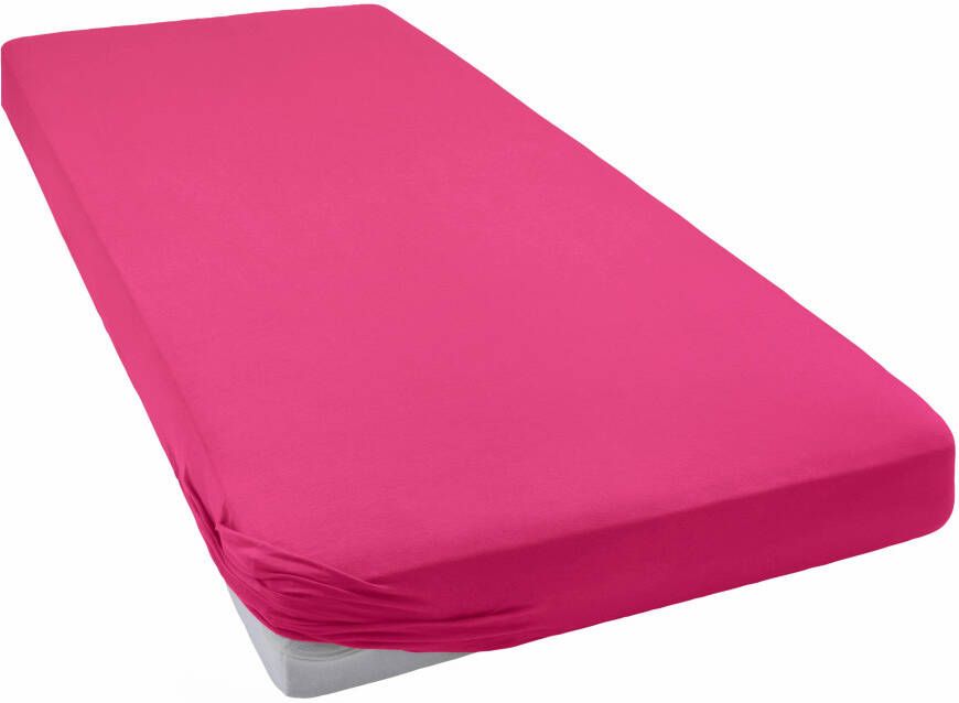 Bellana Hoeslaken Mako-jersey exclusief in mt. 90x200 140x200 of 180x200 cm van katoen voor matrassen tot 25 cm hoogte laken hoeslaken (1 stuk) - Foto 2