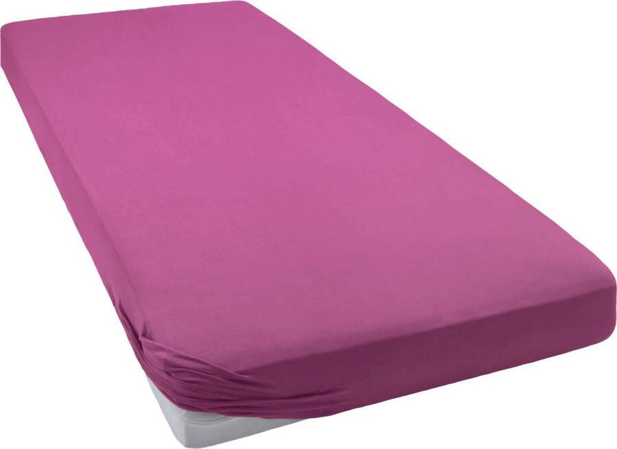 Bellana Hoeslaken Meloen in mt. 90x200 140x200 of 180x200 cm Katoen matrassen tot 25 cm hoogte hoeslaken ook voor kinderen (1 stuk)