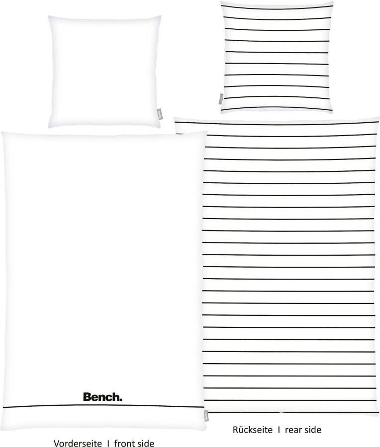 Bench. Tweezijdig te gebruiken overtrekset Bench Kussenovertrek met decoratieve paspel - Foto 6