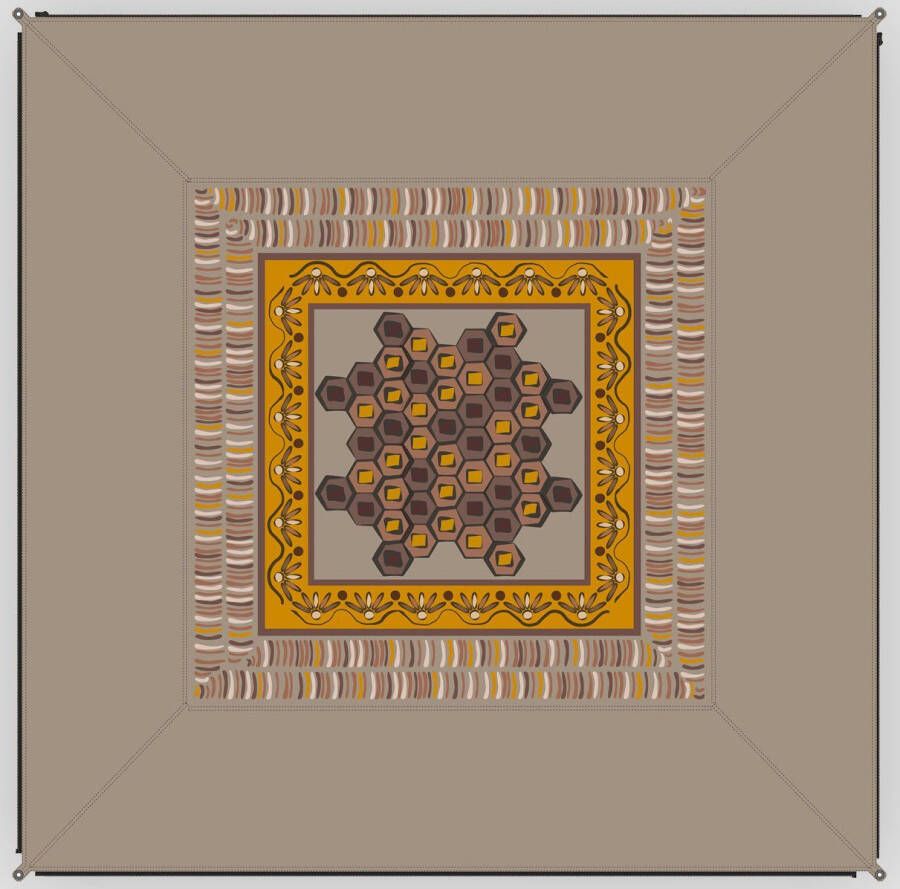 BENT Outdoorkleed Verbindbare tapijt Afrika (1 stuk)