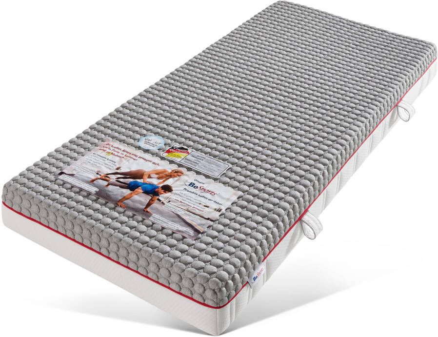 BeSports Pocketveringsmatras T-dynamic 2300 X-tra Top voor rug spieren en conditie hoogte 23 cm