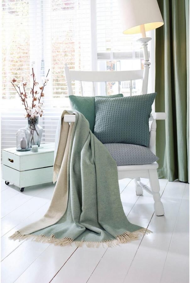 BIEDERLACK Plaid Soft Impression in doubleface-look Plaid Soft Impression in doubleface-look knuffeldeken