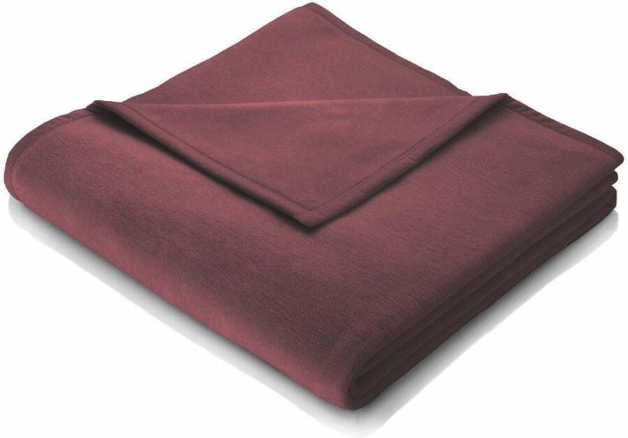 BIEDERLACK Deken Cotton Home in uni design knuffeldeken - Foto 4
