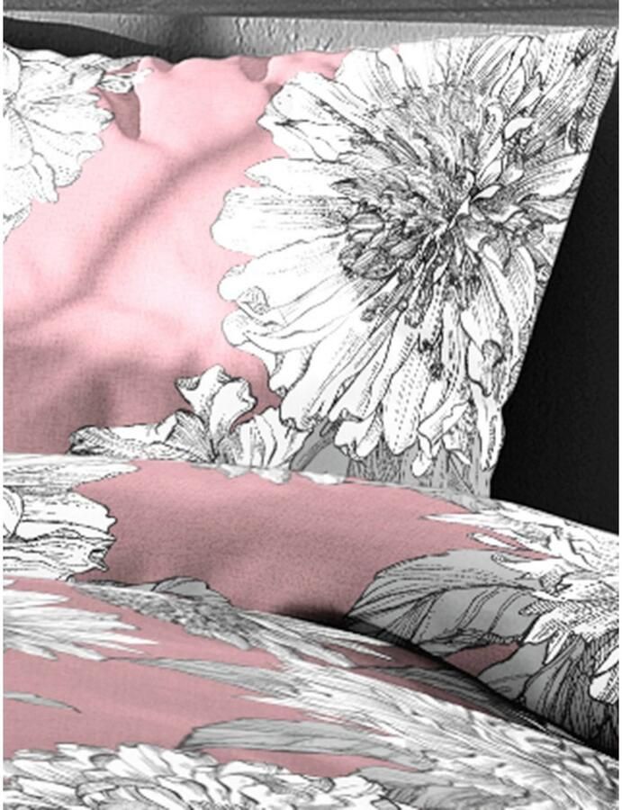 BIERBAUM Beddengoed 3929 Mako-satijn 100% katoen onderhoudsvriendelijk bloemig - Foto 4