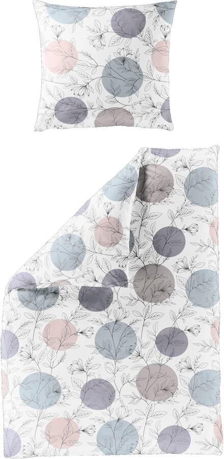 BIERBAUM Beddengoed 3978 Mako-satijn 100% katoen onderhoudsvriendelijk grafisch - Foto 5