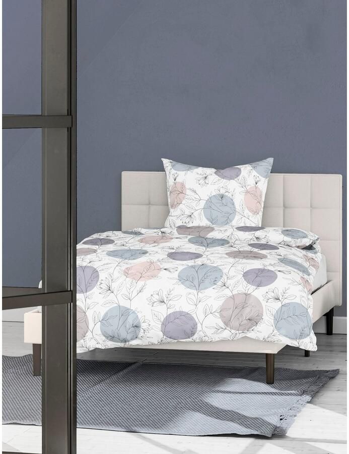 BIERBAUM Beddengoed 3978 Mako-satijn 100% katoen onderhoudsvriendelijk grafisch - Foto 3