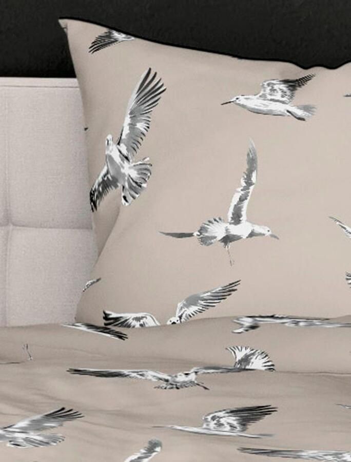 BIERBAUM Beddengoed 3984 Seersucker 100% katoen onderhoudsvriendelijk met meeuwen - Foto 3