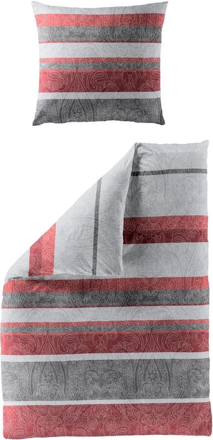 BIERBAUM Beddengoed 6908 Biber 100% katoen onderhoudsvriendelijk (2-delig) - Foto 5