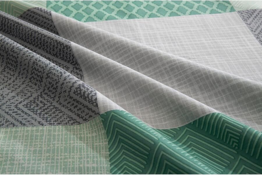 BIERBAUM Beddengoed Ella in hoogwaardig renforcé ruitontwerp vanaf maat 135x200 cm - Foto 3