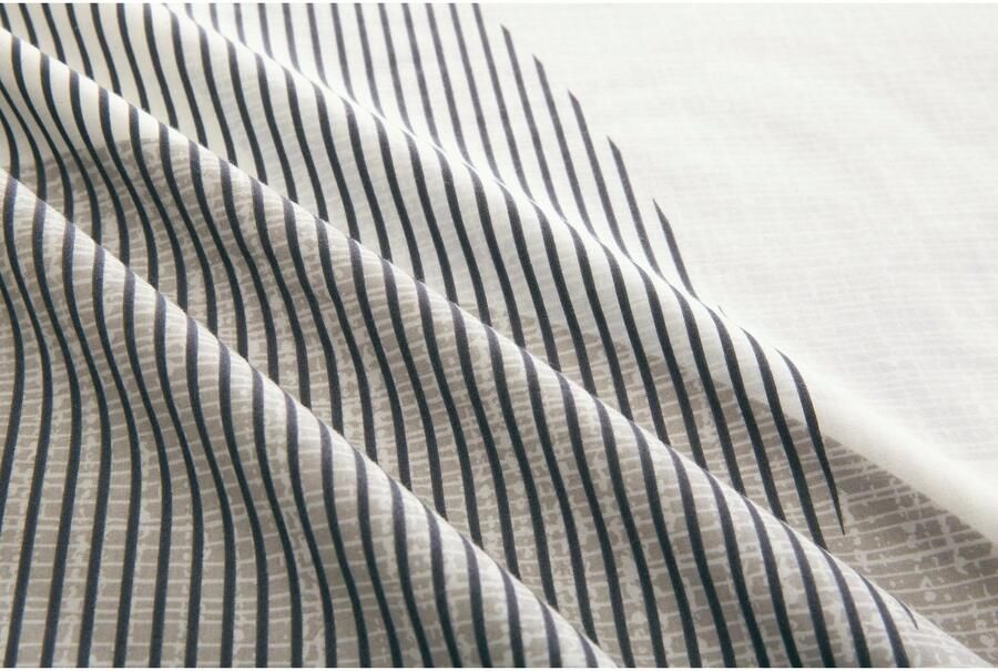 BIERBAUM Overtrekset Carla in mt. 135x200 of 155x220 cm Dekbedovertrek van katoen geometrische dekbedovertrek met ritssluiting (2-delig) - Foto 5