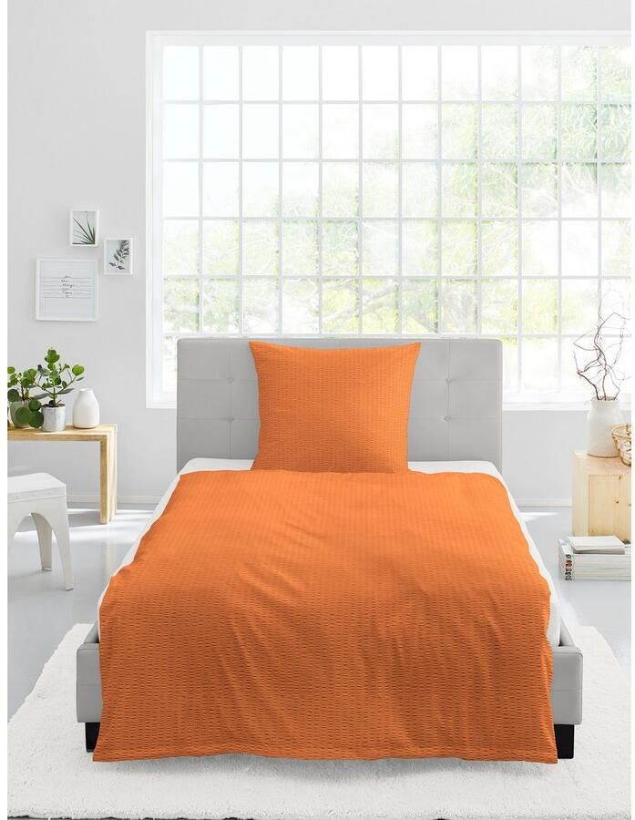 BIERBAUM Overtrekset Chic uni Stijlvol unidesign: Modern en elegant voor elke slaapkamer