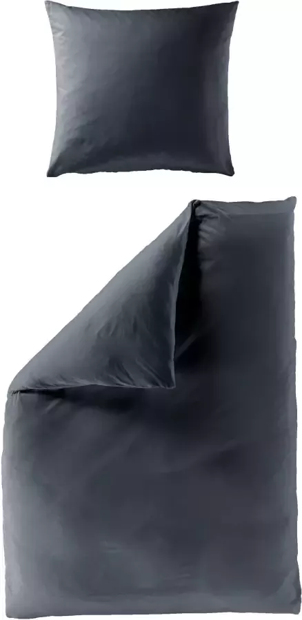 BIERBAUM Overtrekset Chic uni Stijlvol unidesign: Modern en elegant voor elke slaapkamer - Foto 5
