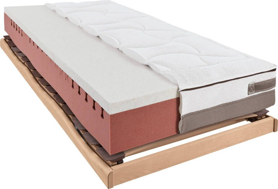 Birkenstock Koudschuimmatras + lattenbodem Islay 220 + Birko Active MO hoogte 35 cm (set) - Foto 6