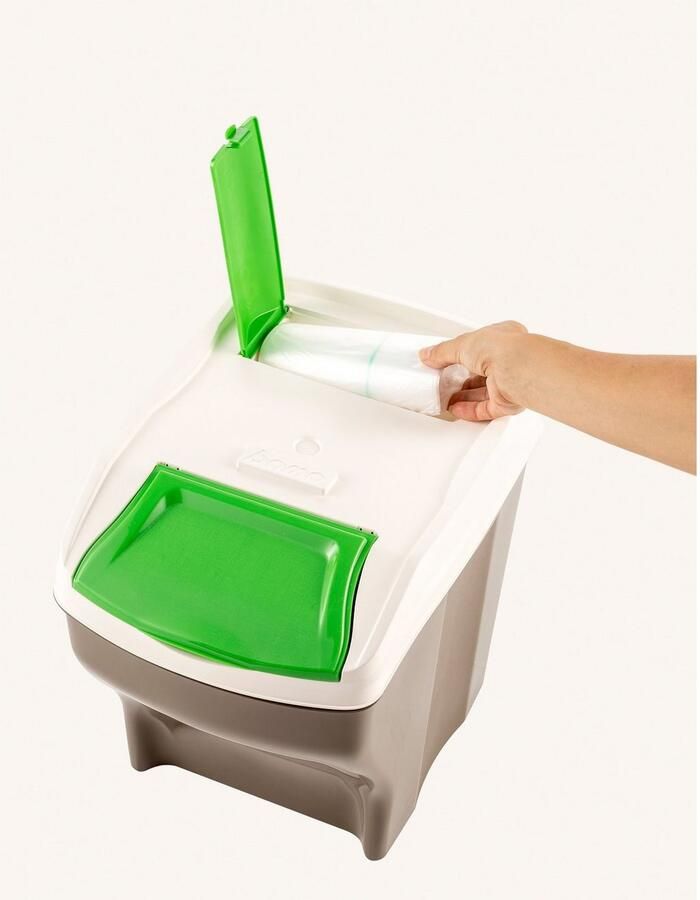 Bischof Bama Afvalscheidsysteem Afvalverzamelaar-set POKER 4 PLUS (4 stuks) - Foto 2