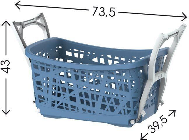Bischof Bama Wasmand met staande delen handgrepen ergonomische vorm - Foto 4