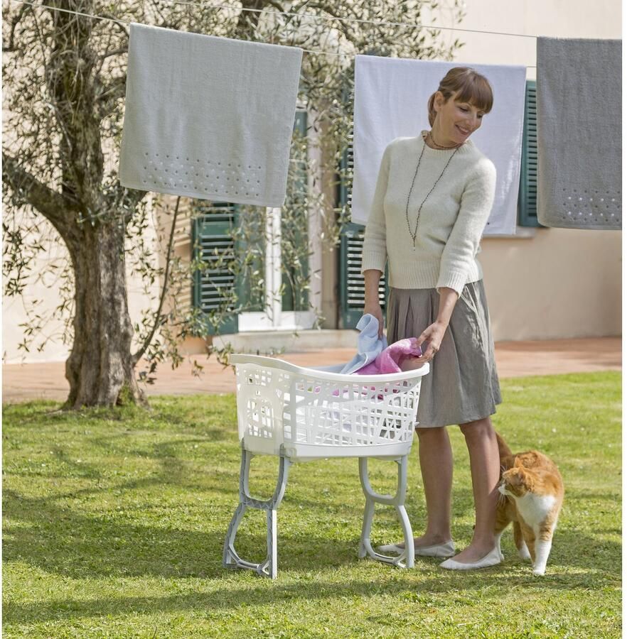 Bischof Bama Wasmand met staande delen handgrepen ergonomische vorm