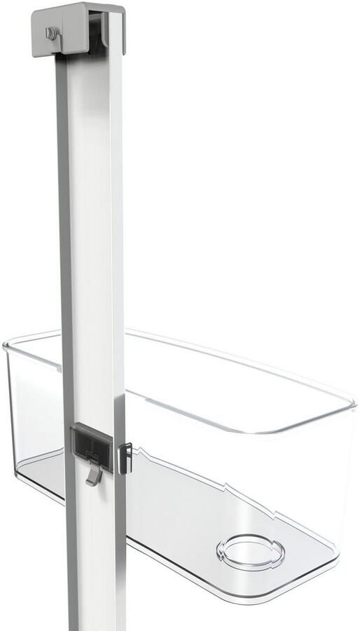 Bischof Badkamerrekje Yoki roestvrij voor douchedeuren van 6 11 mm traploos instelbaar - Foto 3