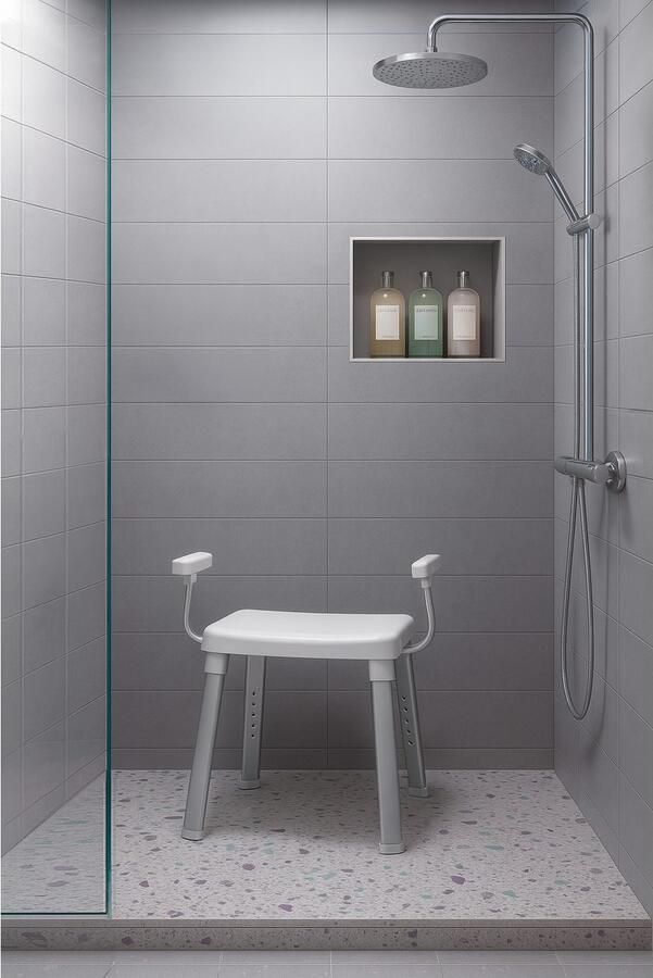 Bischof Douche en badkrukjes Splash 2.0 antislip standaard tüv- gs-gecontroleerd - Foto 4