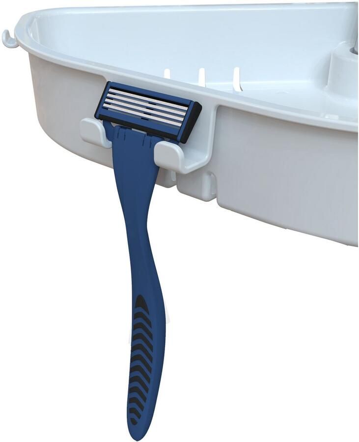 Bischof Douche en badkrukjes Splash Deluxe met zwenkbaar planchet 28x21cm - Foto 5