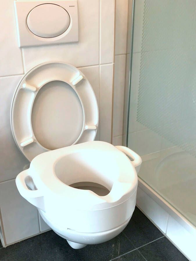 Bischof Toiletzitting Toiletten-opzet Stoelverhoger met grepen - Foto 2