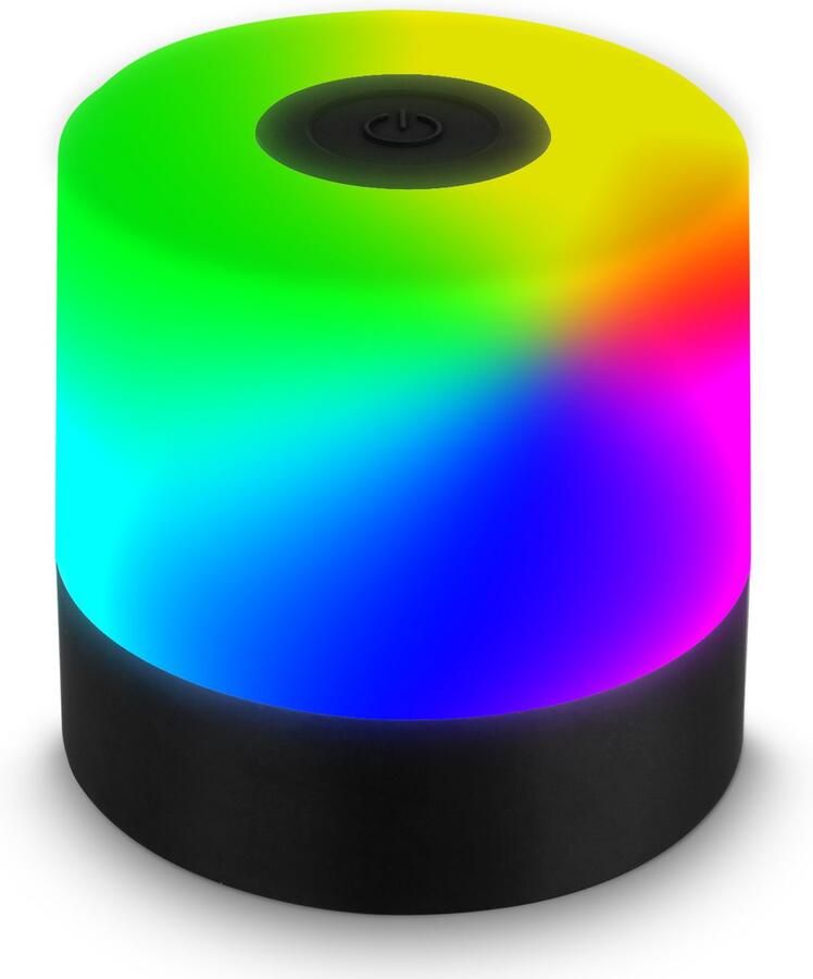 B.K.Licht Tafellamp voor buiten BKL1590 Draadloze RGB tafellamp 4-niveau dimmer met USB - Foto 7