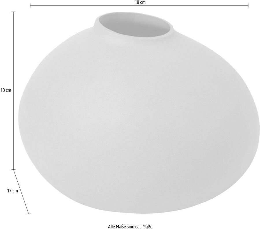 BLOMUS Siervaas NONA van porselein hoogte ca. 13 cm (1 stuk)
