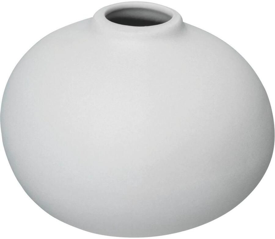 BLOMUS Siervaas NONA van porselein ongeglazuurd Vaas in 3 verschillende en bijzondere vormen (set 3 stuks)