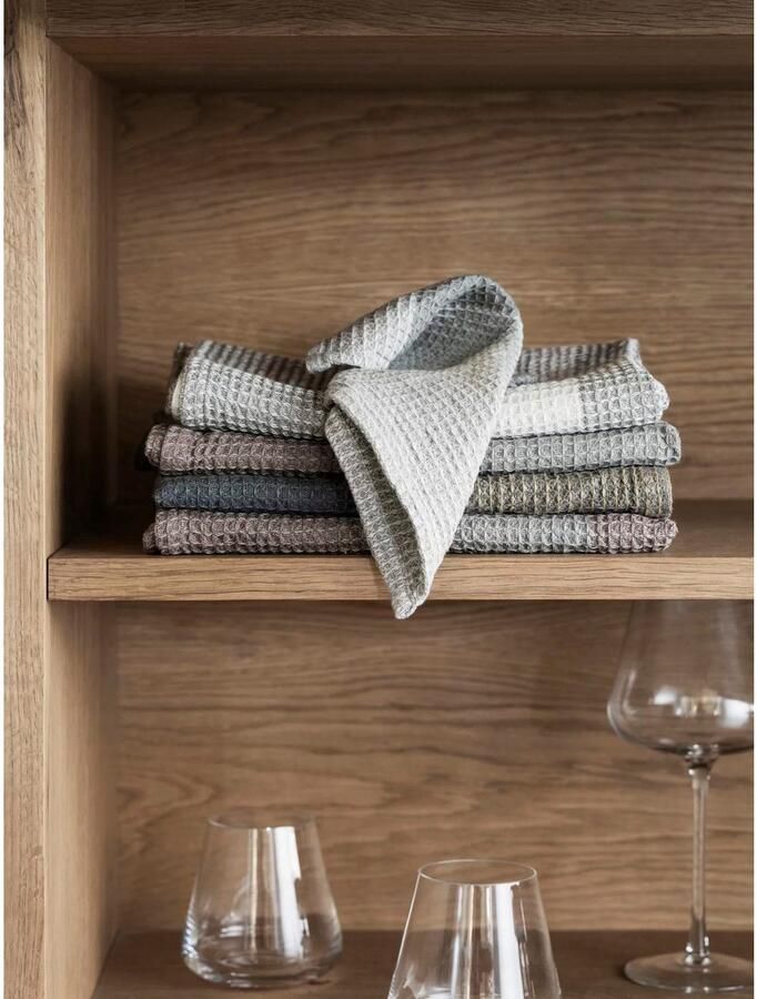 BLOMUS Theedoek GANO van 100% katoen GOTS biologisch gecertificeerd door BCS 35020 (set 2-delig) - Foto 3