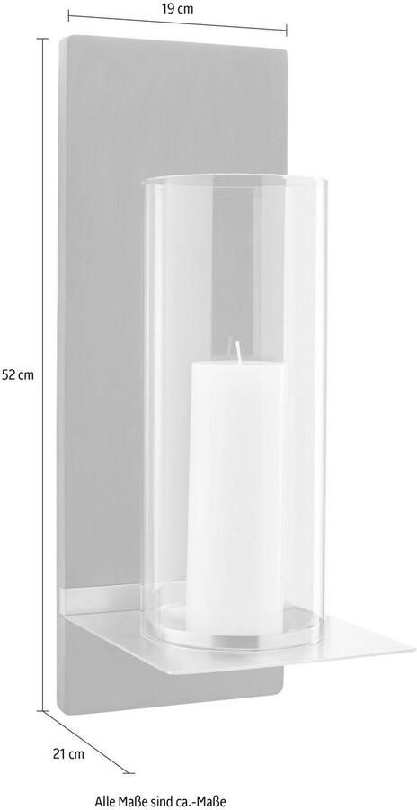 BLOMUS Wandkaarsenhouder Finca Kaarsen-wandkandelaar kaarshouder kaarsenhouder hangend wanddecoratie (1 stuk) - Foto 8