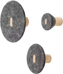 BLOMUS Wandhaak Set van 3 wandhaken -PELA