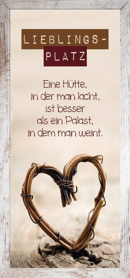 Bönninghoff Artprint met lijst Lievelingsplekje (1 stuk) - Foto 2