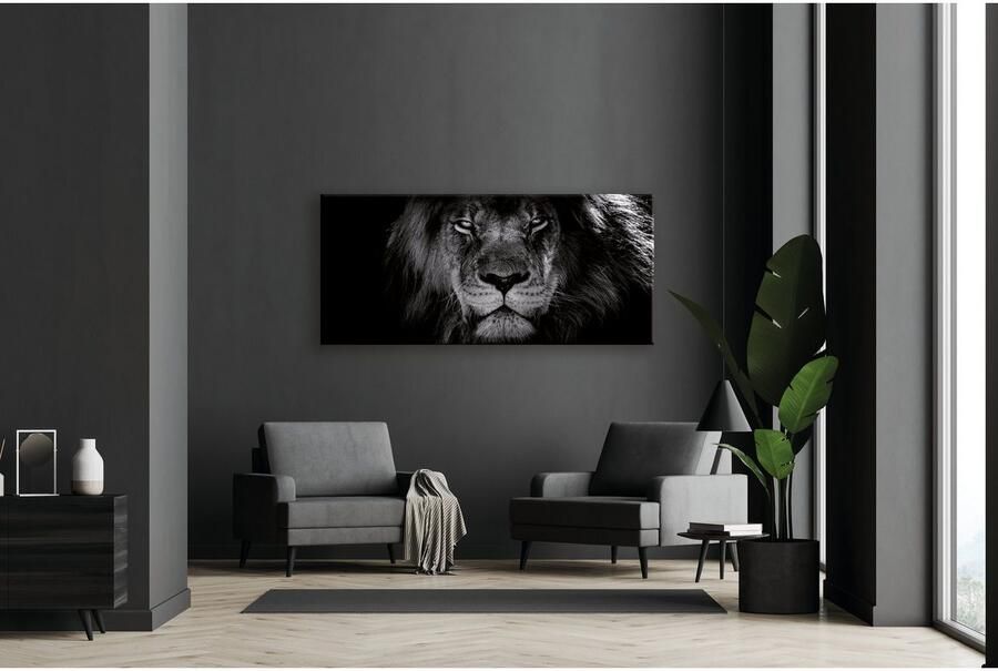 Bönninghoff Artprint op linnen Leeuw (1 stuk) - Foto 2