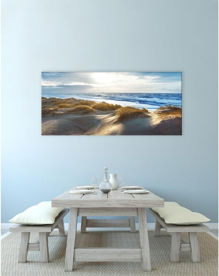 Bönninghoff Artprint op linnen Strand zee (1 stuk) - Foto 2