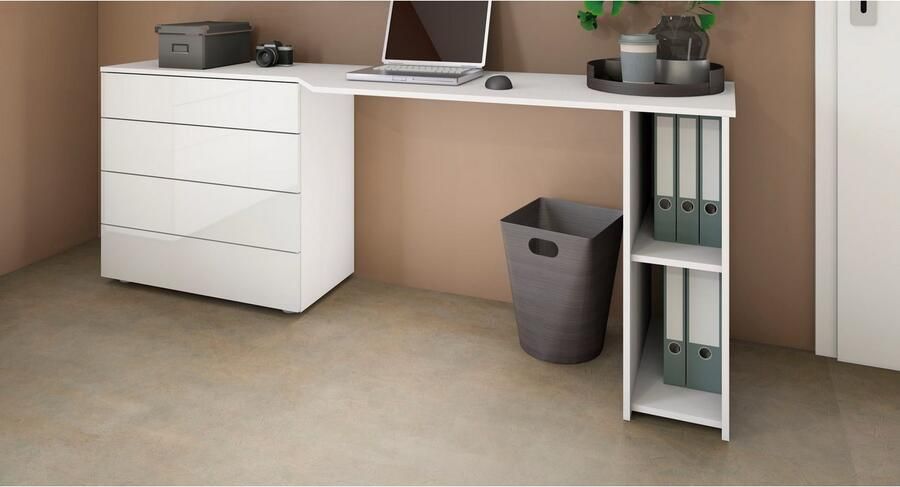 Borchardt Möbel Bureau Vaasa Breedte 196 cm push-to-openfunctie - Foto 4