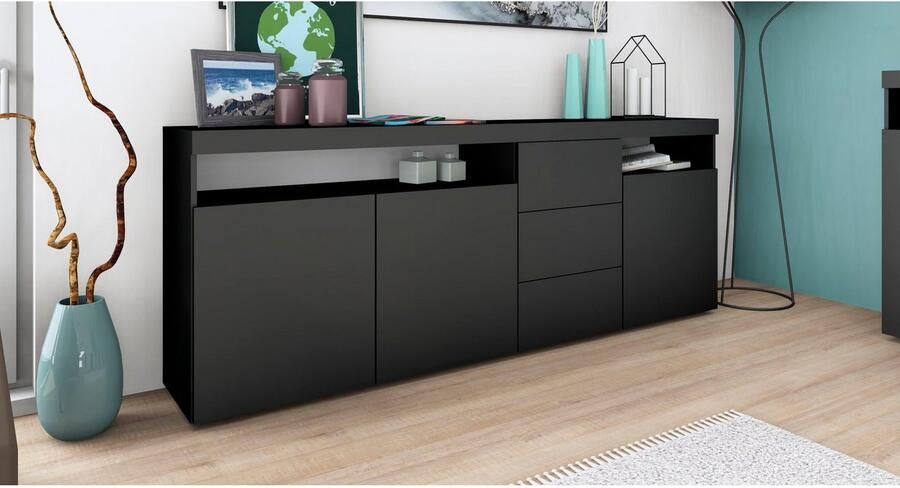 Borchardt Möbel Dressoir Kaapstad Breedte 200 cm met 3 lades - Foto 1